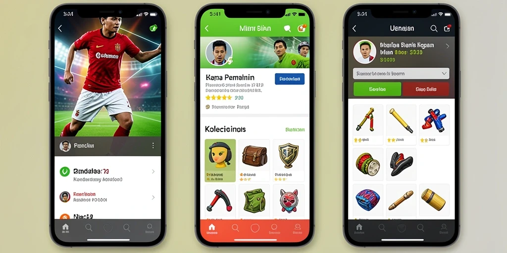Kustomisasi karakter yang mendetail dan menarik.