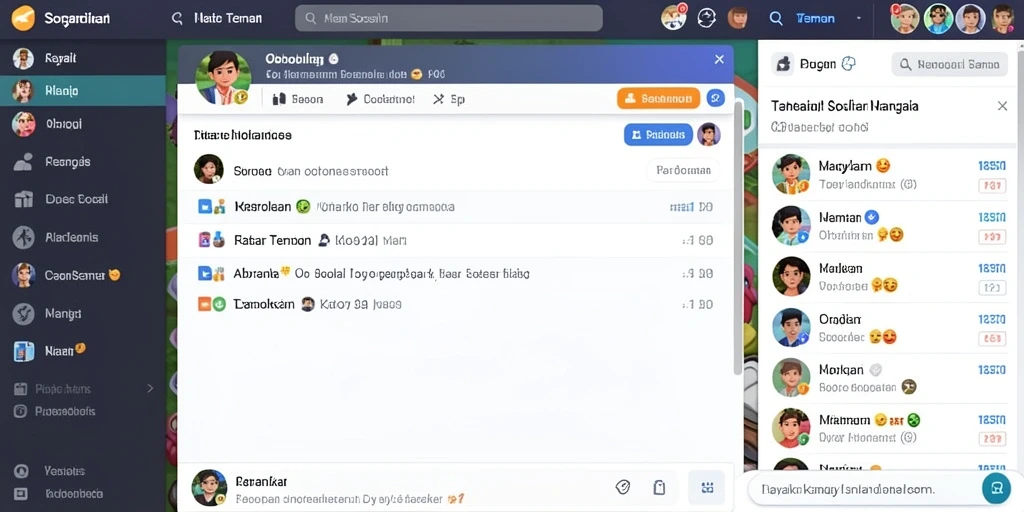 Screenshot gameplay yang memukau dan interaktif.