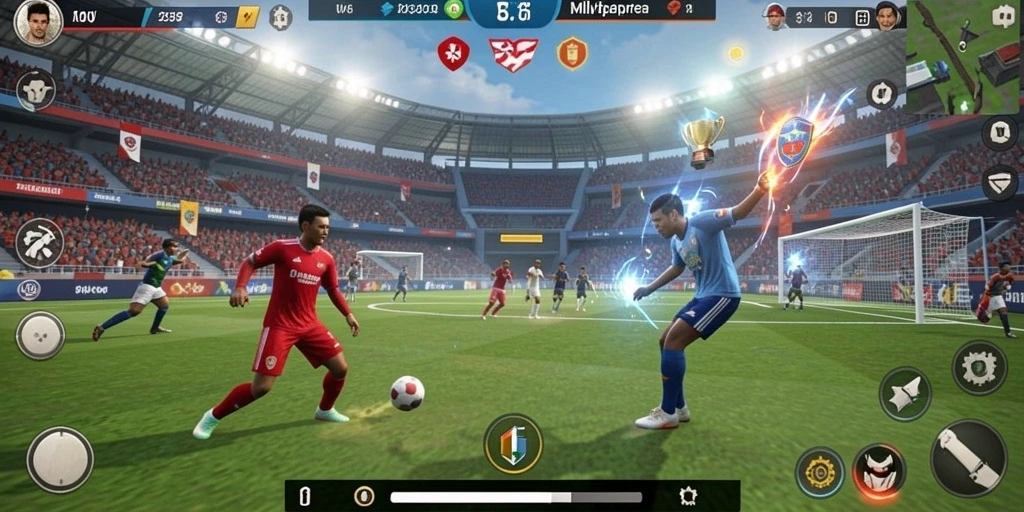Mode permainan interaktif yang seru dan kompetitif.
