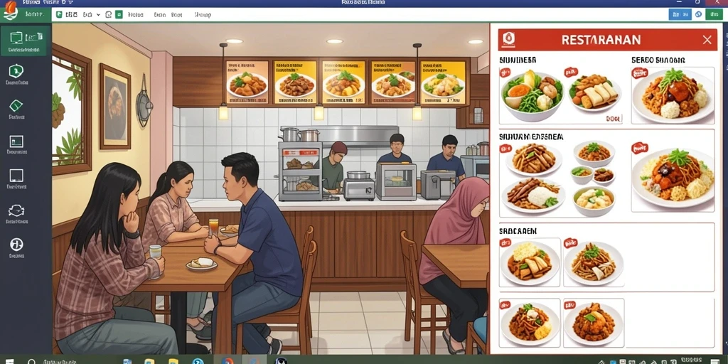 Visual grafis berkualitas tinggi yang mengesankan.
