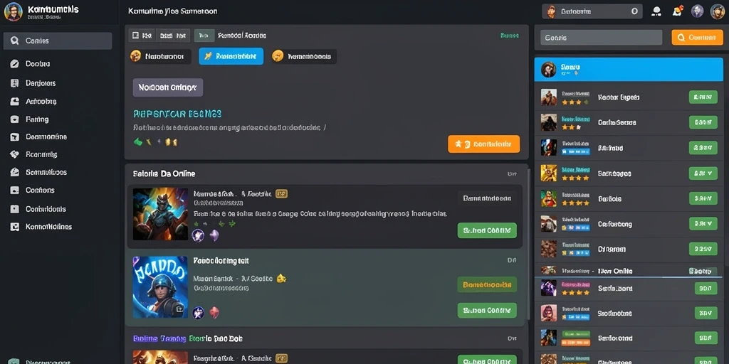 Mode permainan yang kompetitif dan seru.